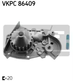 Водяной насос SKF для RENAULT CLIO I (B/C57_, 5/357_) 1.4